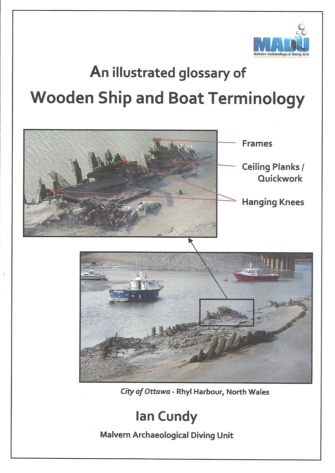 An Illustrated Glossary of Wooden Shikp and Boat Terminology - Front Cover
